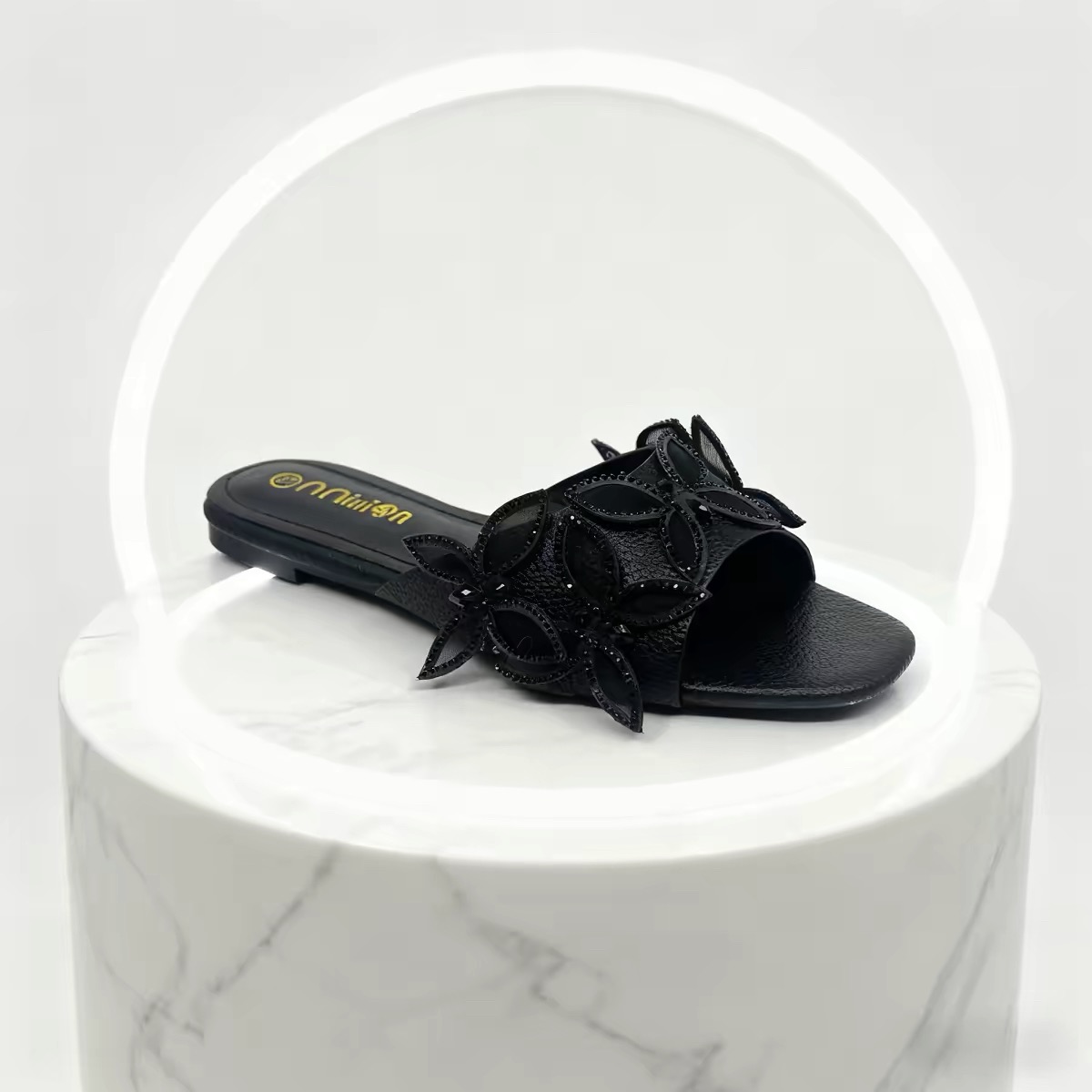 Summer African flat-soled women's slippers