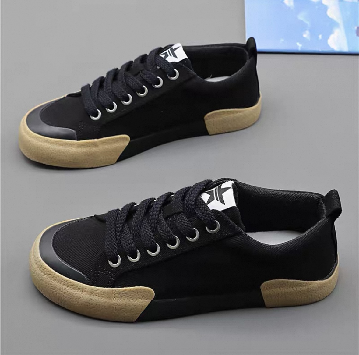Men's canvas Casual Work Shoes