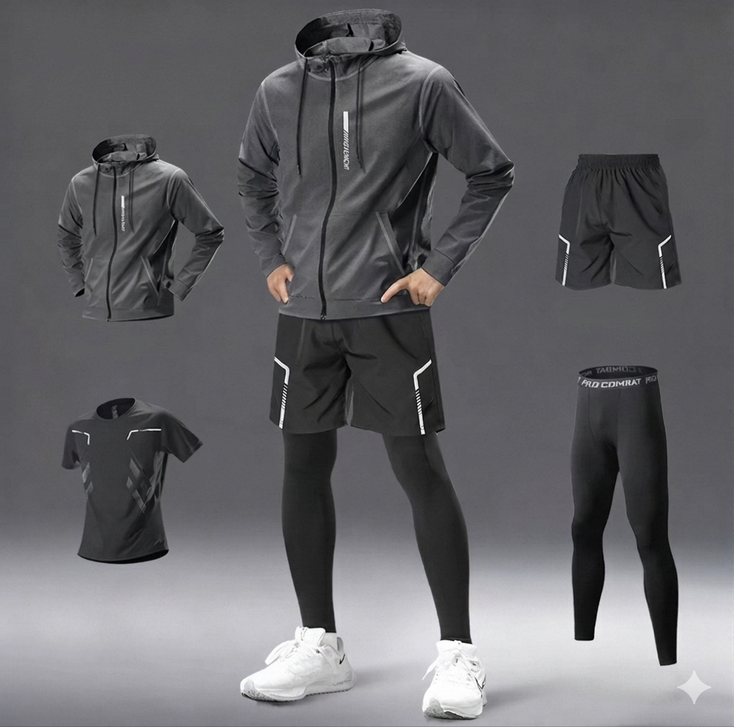Running men's sports suit fitness