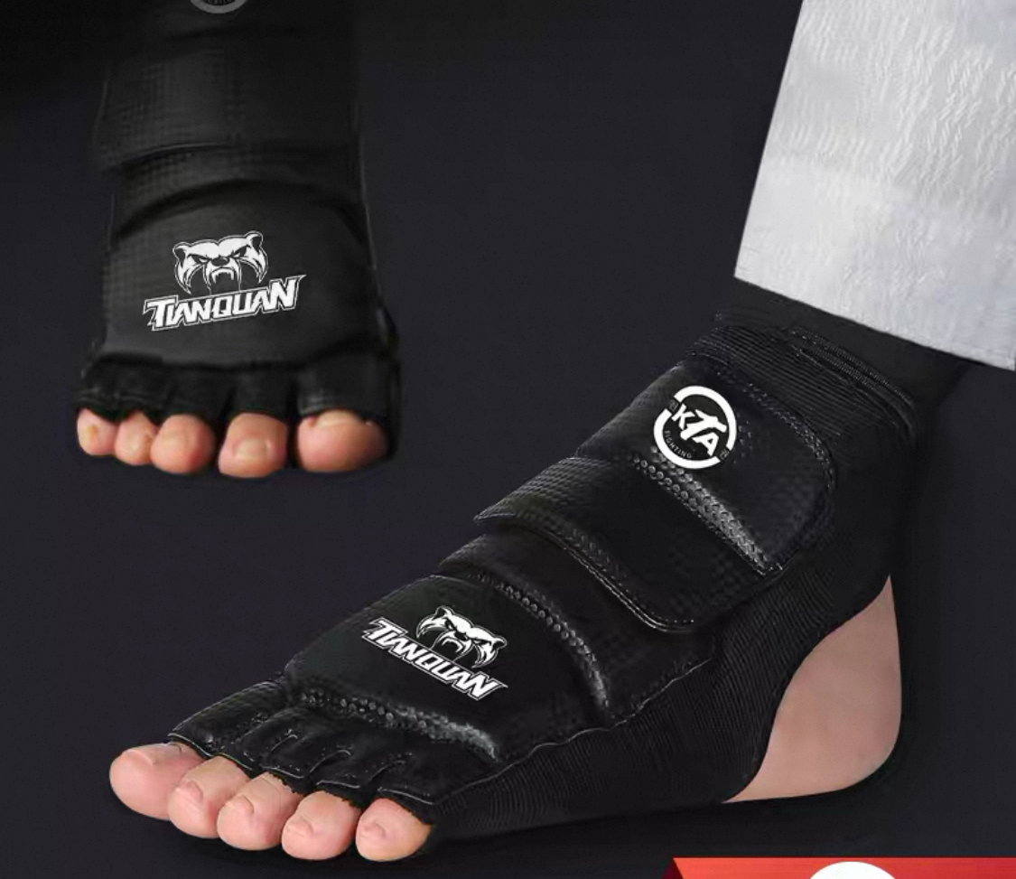 Taekwondo foot protection