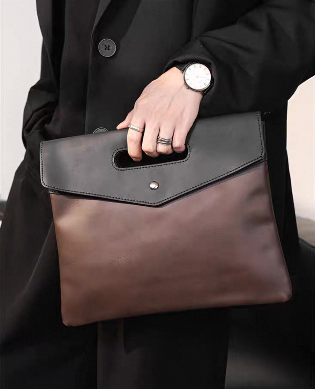 Document fashion Handbag
