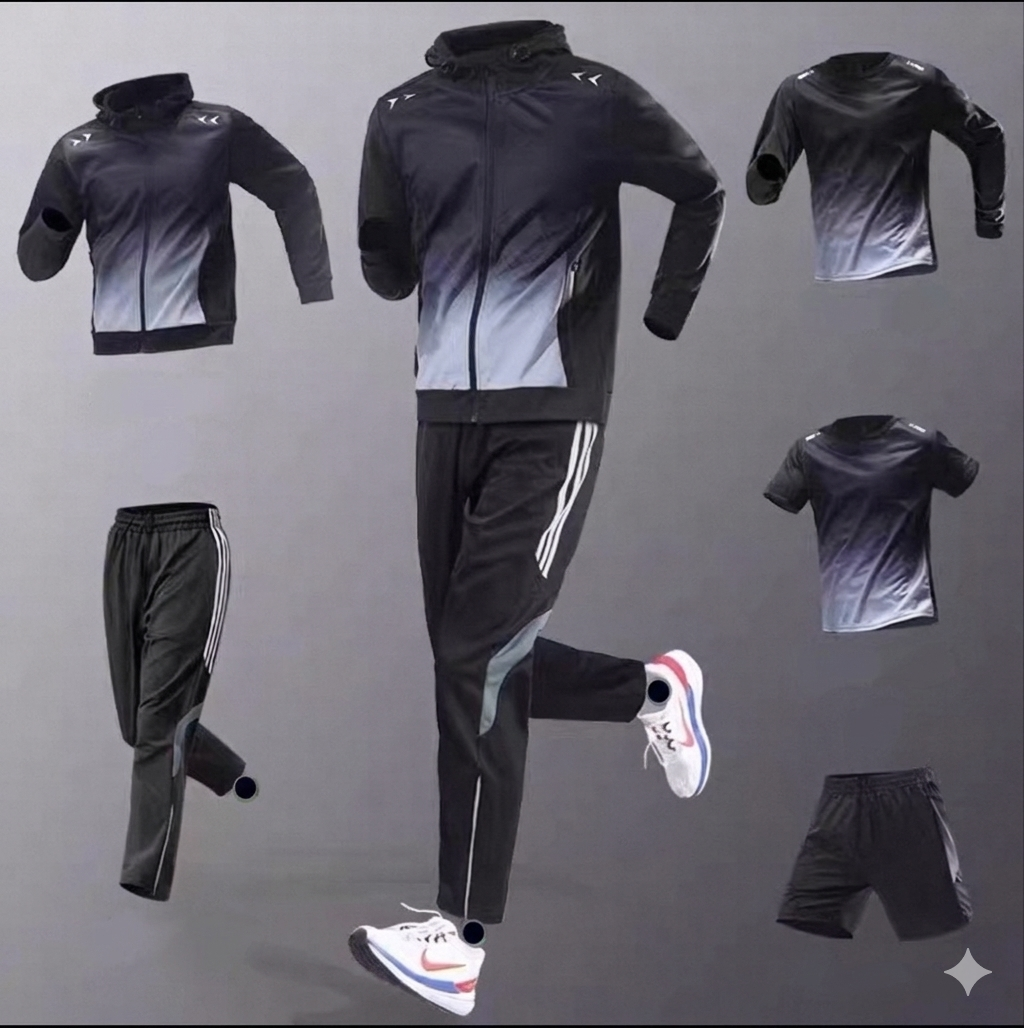 Sportswear suit men's running training suit