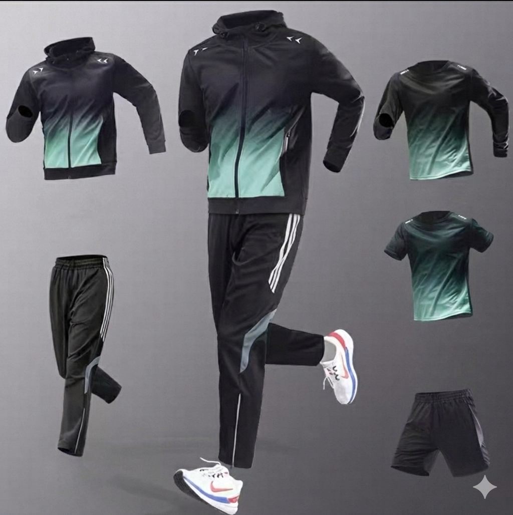 Sportswear suit men's running training suit