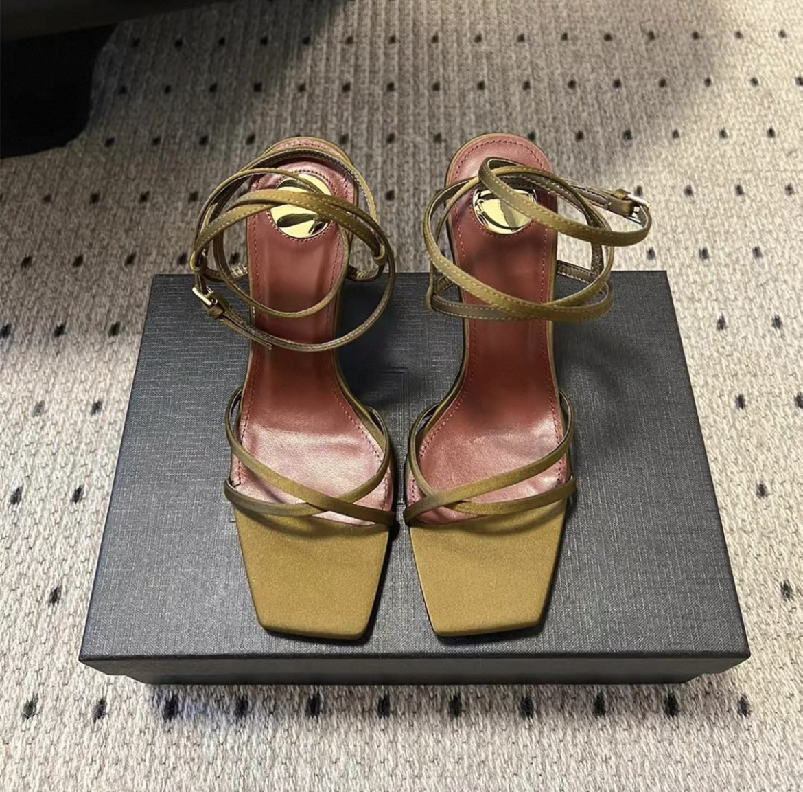 Cross Strap High Heels shoe