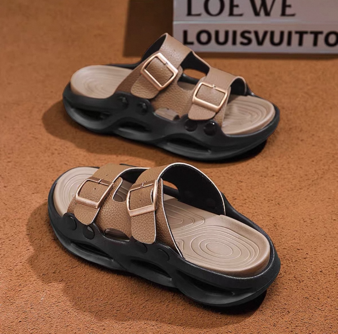 Men’s slippers summer wear beach outdoor shoes