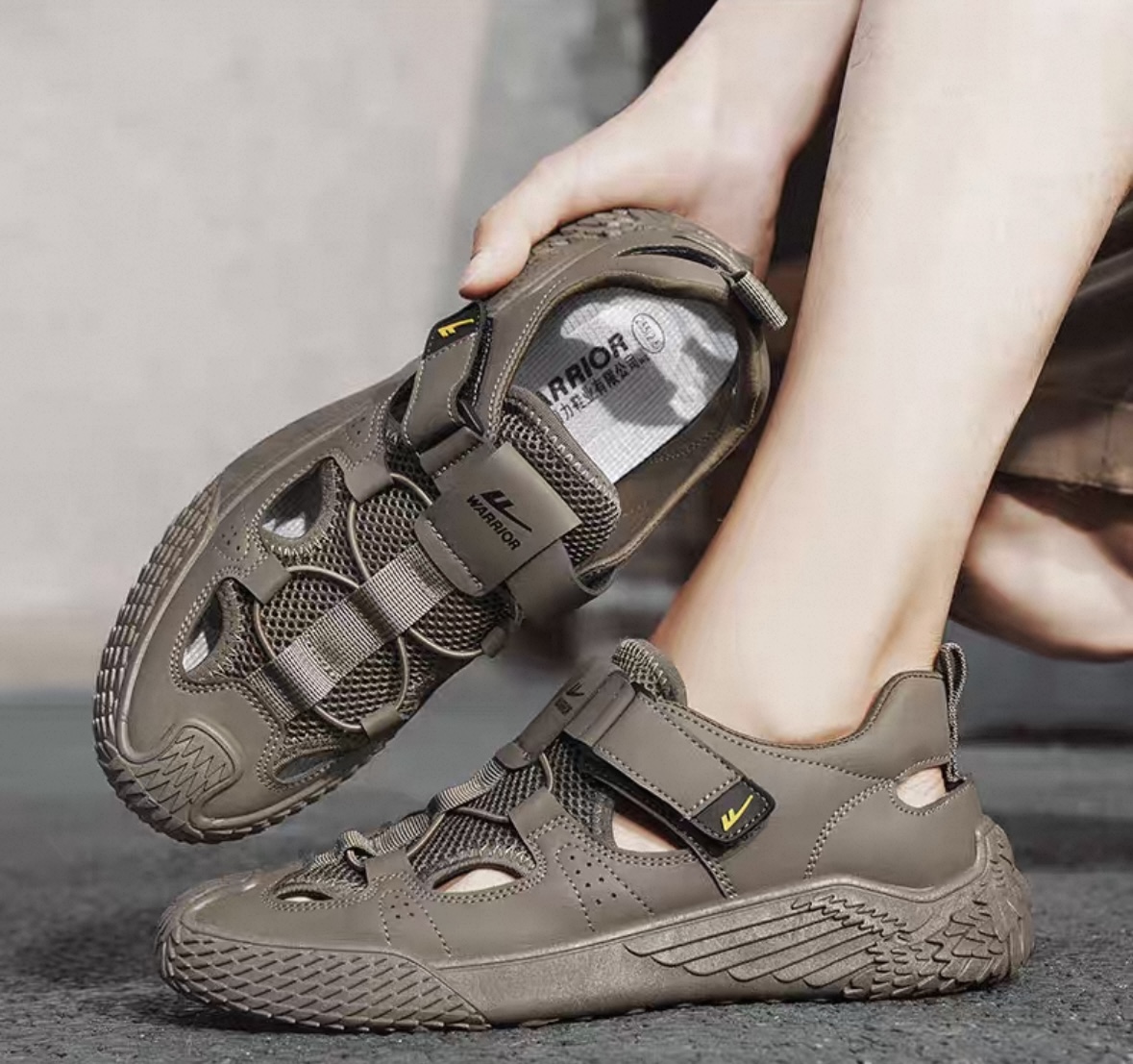 sandals men's summer outerwear