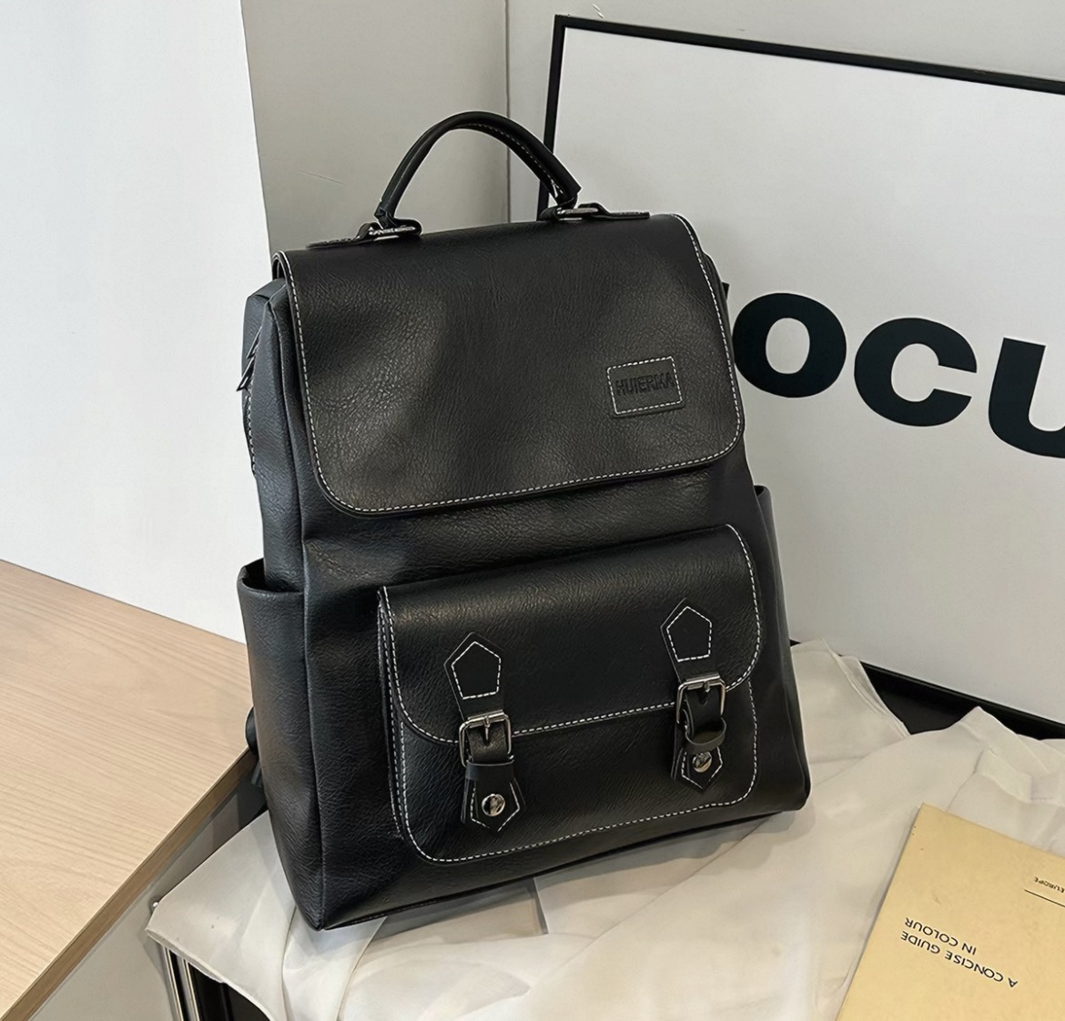 Retro British style original backpack