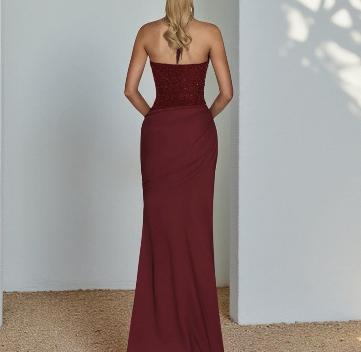  party shiny long skirt